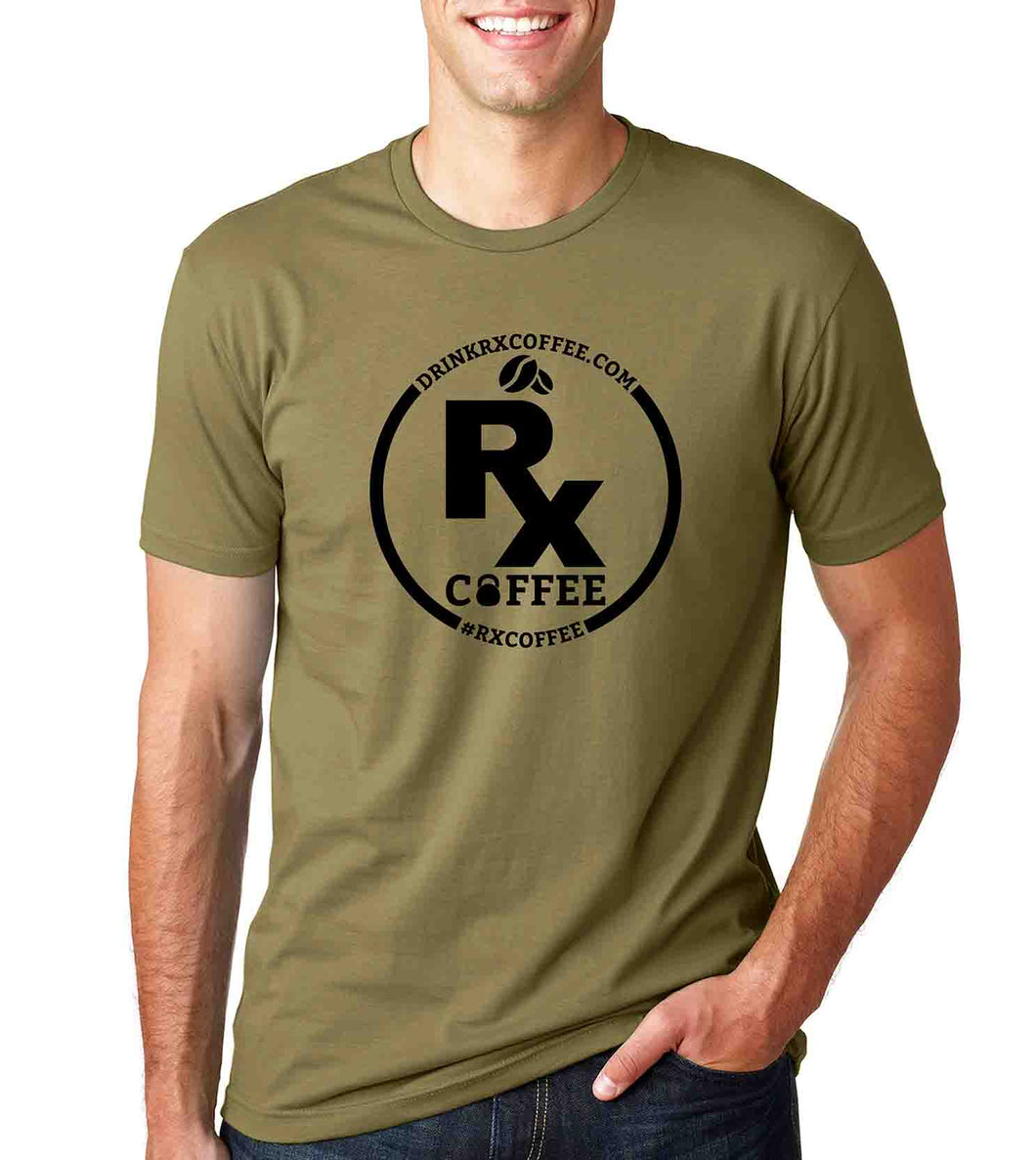 Men's Rx Coffee Green T (FREE SHIPPING U.S.A.)